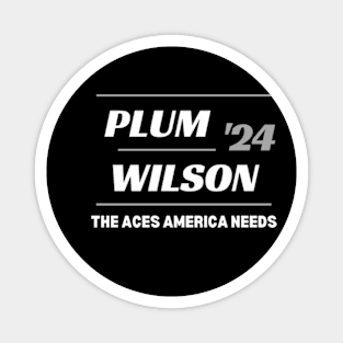 Las Vegas Aces Plum Wilson 2024 Magnet